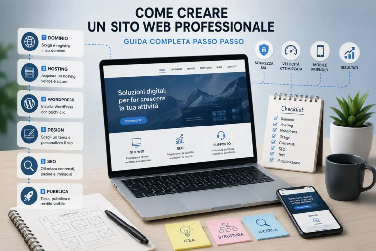 Come Creare un Sito Web Professionale | KiraSoftware