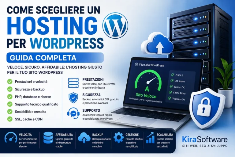 Hosting WordPress: Come Sceglierlo | KiraSoftware