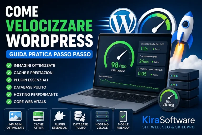 Come Velocizzare WordPress: Guida Pratica | KiraSoftware