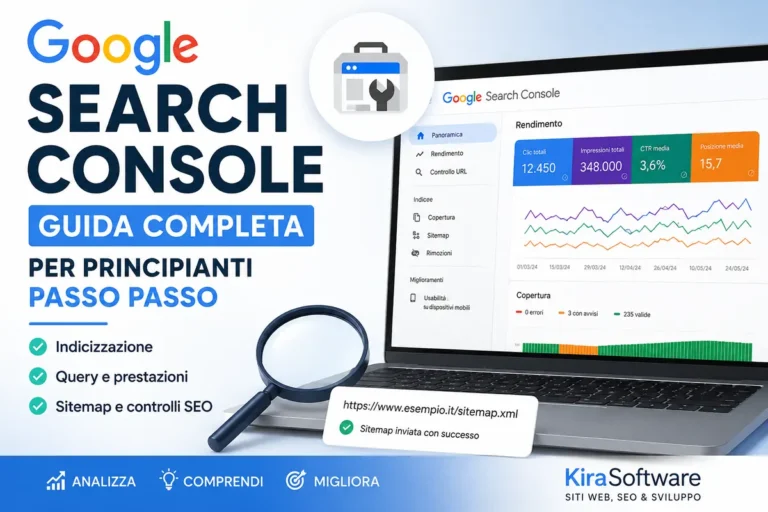 Google Search Console: Guida Completa | KiraSoftware