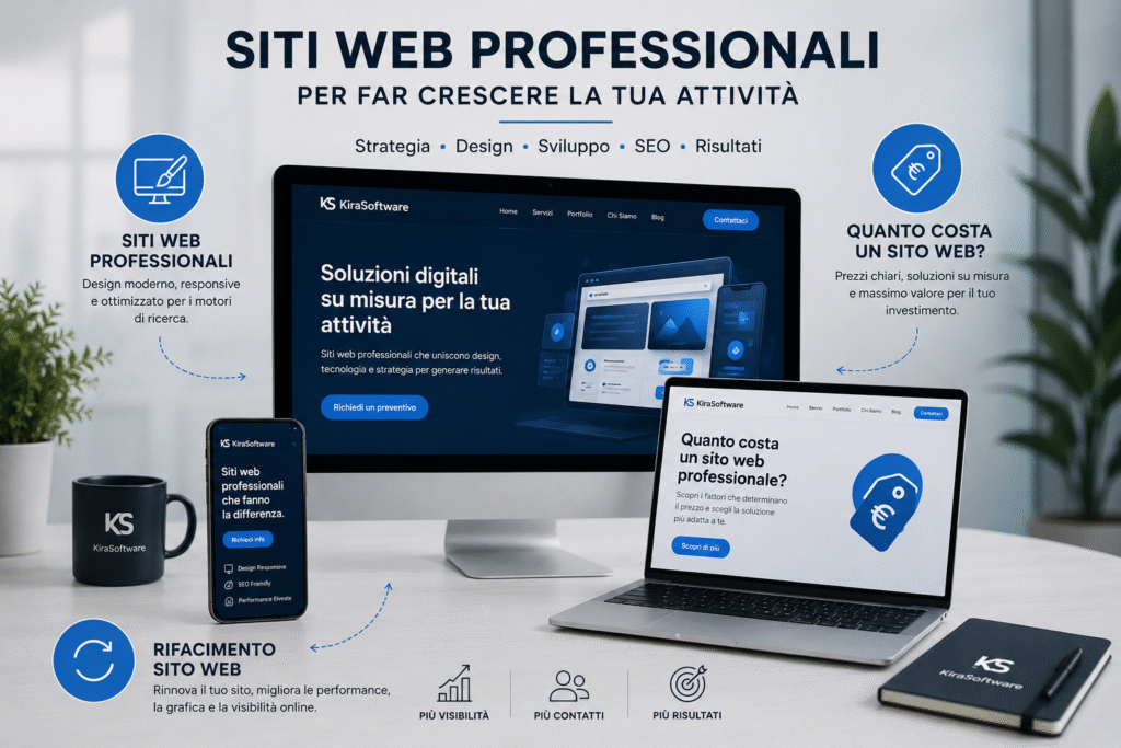 Rifacimento Sito Web: Quando Conviene? | KiraSoftware